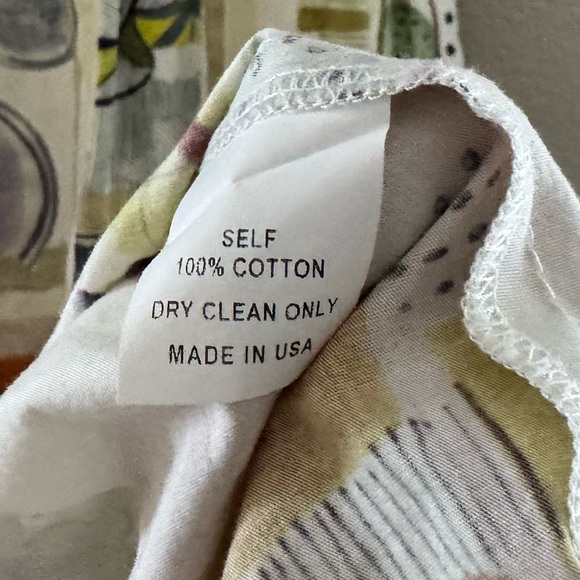 Hunter Bell Poppy Maxi Dress XS Cotton Abstract Print Resort Vacation Coastal - Picture 11 of 12